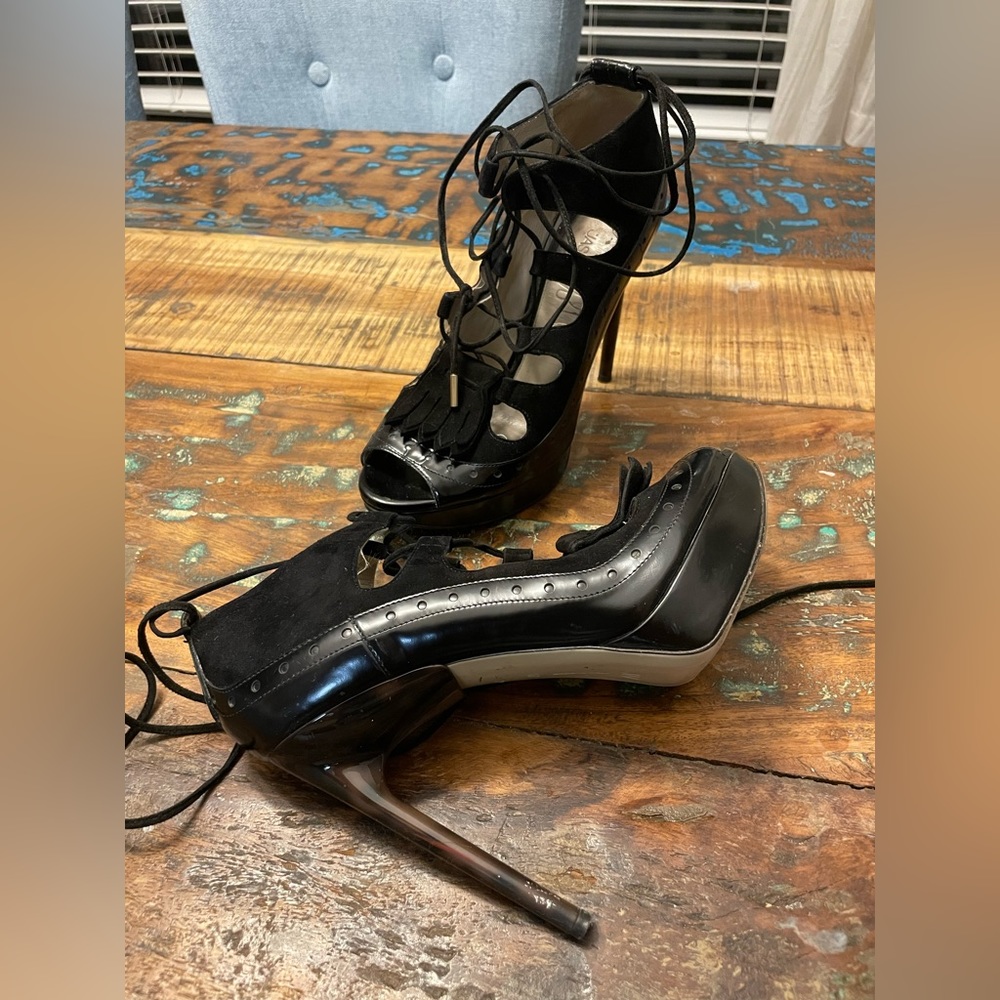 JW (Jason Wu) black special design high heels, made in Italy, size 7